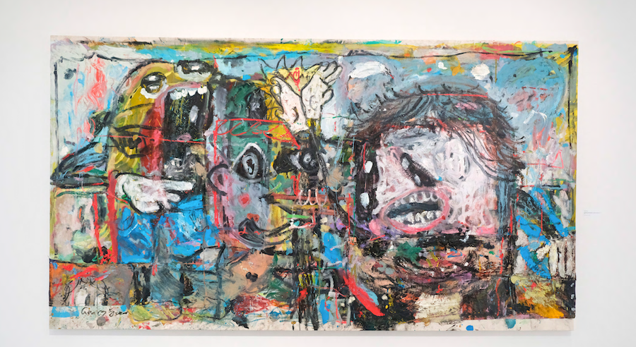 höfuðborg norðursins by Georg Óskar. 360 x 200 cm.