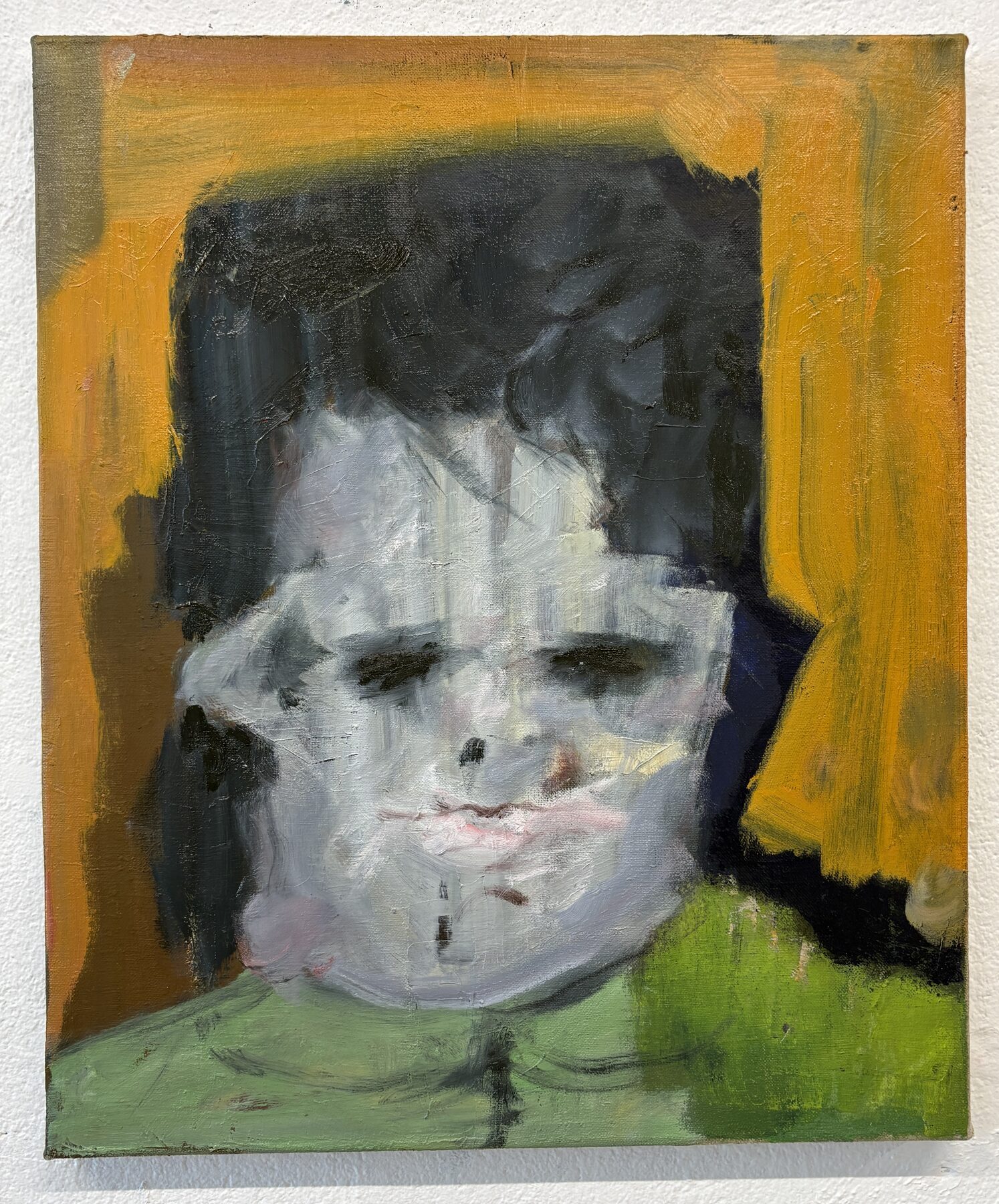 softdamage_06 by Georg Óskar. Dimensions forthcoming, oil on canvas, 2026.