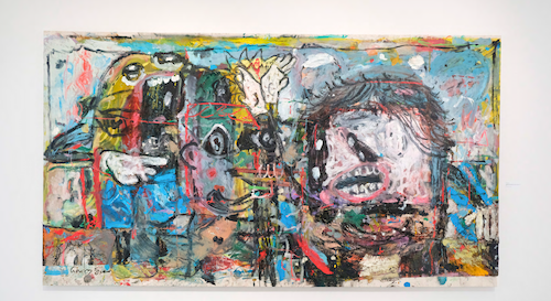 höfuðborg norðursins by Georg Óskar. 360 x 200 cm.